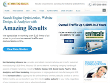 Tablet Screenshot of industrialmarketingadvisers.com